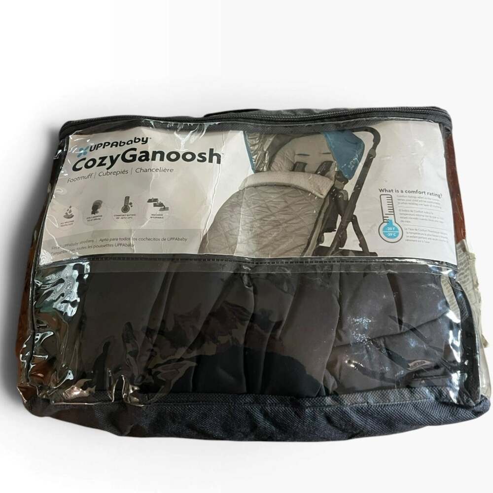 UPPAbaby CozyGanoosh Stroller Footmuff Black Winter Cover 2017